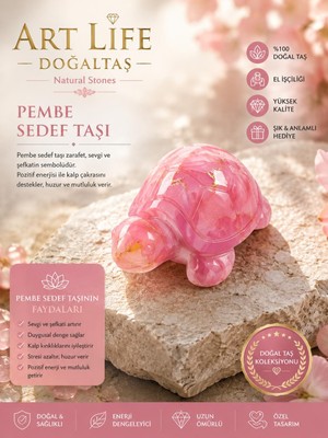 Sezaiiletişim Pembe Kuvars Kaplumba