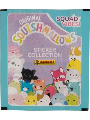 Panini Squishmallows Çıkartma Paketi 10 Paket Set Kbestsqmalokjjj
