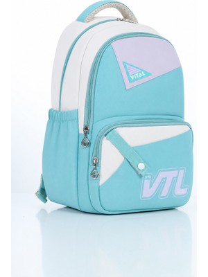 Vital Modern Line Unisex Okul Çantası (Su Geçirmez Kumaş)