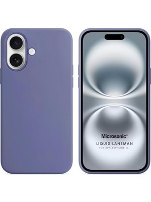 TeOra Store Apple iPhone 17 Için Kılıf Liquid Lansman Silikon Lavanta Grisi [iphone 17 ile Uyumlu Kılıf - Lavanta Grisi]