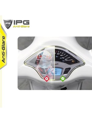 TeOra Store Vespa 2015-2024 Primavera 150 Gösterge Paneli Için Ipg Anti-Glare Parlama Önleyici Mat Ekran Koruyucu