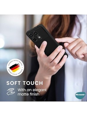 TeOra Store Matte Silicone  Galaxy A37 Için Kılıf Mor [galaxy A37 ile Uyumlu Kılıf - Mor]