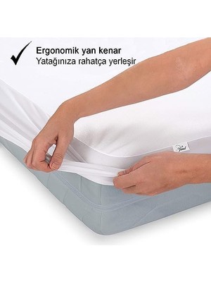 TeOra Store Vionel HOME%100 Pamuklu, Sıvı Geçirmez Bebek Alezi,bebek Alez Yatak Koruyucu, Çocuk Yatak Koruyucu Alezi,park Beşik Yatak Alezi,park Beşik Yatak Koruyucu (70X110)