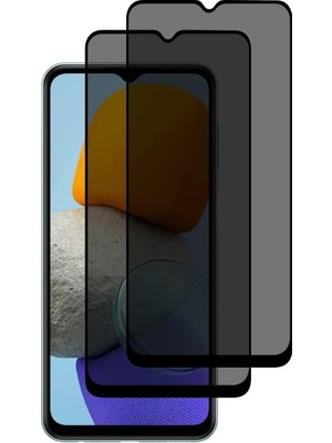 TeOra Store Oppo A15 - A15S Privacy (Hayalet) Ekran Koruyucu – 2 Adet - 9h Temperli Cam, Yan Görünme Engelleyici, Tam Kaplama