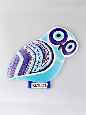 Mundy Polyester Kabartmalı Kızılot Temalı Magnet 5,5 x 9 cm  Dekoratif Hediyelik Buzdolabı Süsü (KOD:1607)