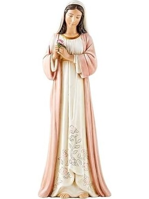 Wheat Grains Global Store Christian Brands 1 Adet Madonna Of The Rose Heykeli