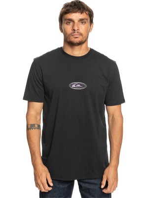 Quiksilver Onthegrid Erkek Siyah Tişört