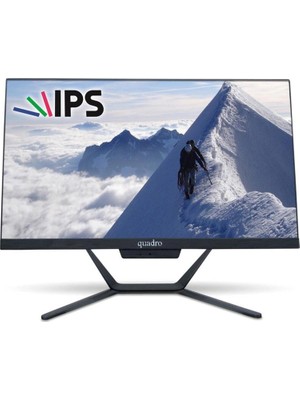 Quadro Stark H424D5 IPS Ci5 14400 8gb 512GB Type C-Usb 23.8" Freedos All In One Bilgisayar (Kdo)