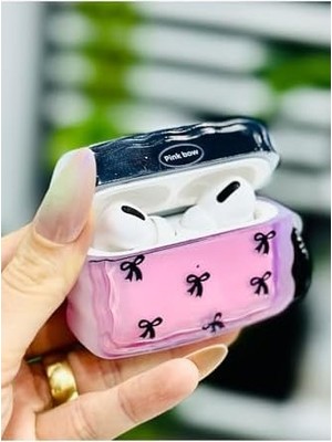 TeOra Store Airpods Pro - Airpods 2. Nesil Pro ile Uyumlu Baskı Tasarımlı Kalın Silikon Koruyucu Kılıf - Baskıminikurdele