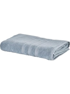 TeOra Store Home Comfort Touch Düz MAVI%100 Pamuk Havlu 85X150 cm