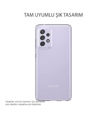 TeOra Store Galaxy S24 Kapak 1mm Süper Silikon Şeffaf Kılıf