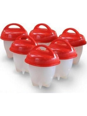 TeOra Store -Silikon Yumurta Haşlama Kabı 6'lı