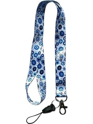TeOra Store Nazar Boncuğu Boyun Ipi Telefon Askısı Lanyard