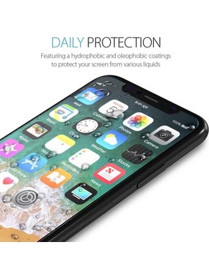 TeOra Store iPhone 11 Pro/iphone x ve Xs Uyumlu Ekran Koruyucu, iPhone 11 Pro/x ve Xs Modellerine Uyumlu Temperli Ekran Koruyucu Cam Hd Kalite Görüntü Darbe Dayanıklı Ekran Koruyucu Cam