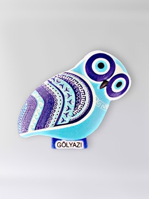 Mundy Polyester Kabartmalı Gölyazı Temalı Magnet 5,5 x 9 cm  Dekoratif Hediyelik Buzdolabı Süsü  (KOD:1612)