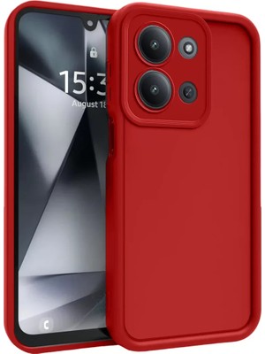 Xiaomi Redmi 15C 4g Viera Silikon - Kırmızı