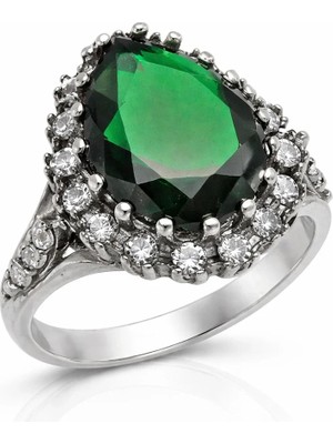 Inure Jewelry Gümüş Hürrem Sultan Bayan Yüzük