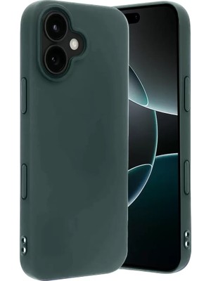 Apple iPhone 17 First Silikon - Koyu Yeşil