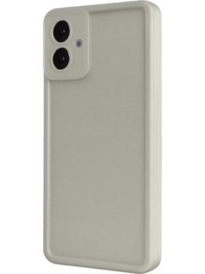 Samsung Galaxy A07 4g Viera Silikon - Krem