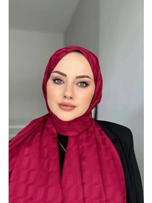 Alluring Su Yolu Desen Ipeksi Jakarli Şal