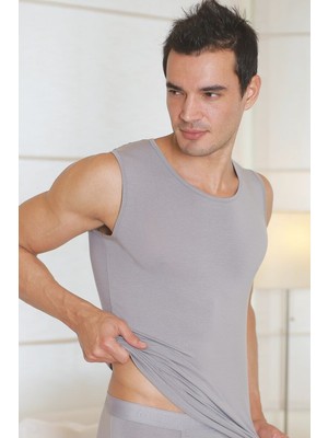 Anıl Erkek Modal Kolsuz Klasik Fanila T-Shirt (2205)