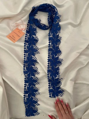 Nurcanilirboutique Zarif Fransız Dantel Fular