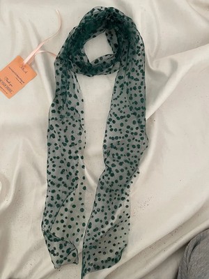 Nurcanilirboutique Sim Detaylı Boyun Fular& Saç Bandanası & Çanta Aksesuar
