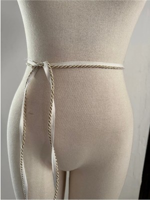 Nurcanilirboutique Bel Kuşağı Etek&pantolon Aksesuar Kemer Bağlanarak Ayarlamalı