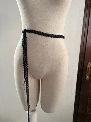 Nurcanilirboutique Bel Kuşağı Etek&pantolon Aksesuar Kemer Bağlanarak Ayarlamalı