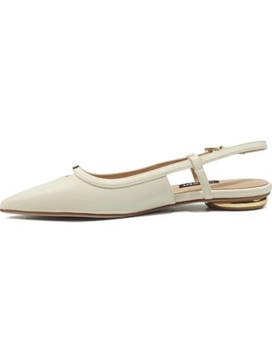 Nine West Kadın Ayakkabı Beatrız Z Kırık Beyaz
