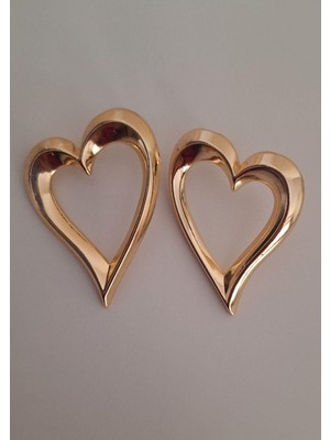 Svc Accessories Büyük Boy Kalp Küpe