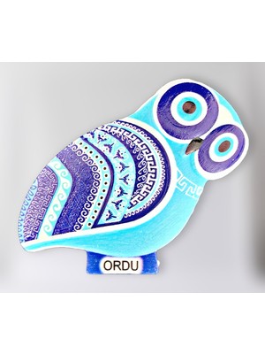 Mundy Ordu Polyester Kabartmalı Magnet 5,5 x 9 cm  Dekoratif Hediyelik Buzdolabı Süsü (KOD:1617)