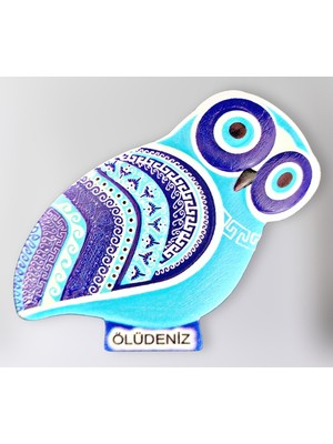 Mundy Ölüdeniz Polyester Kabartmalı Magnet 5,5 x 9 cm  Dekoratif Hediyelik Buzdolabı Süsü (KOD:1621)