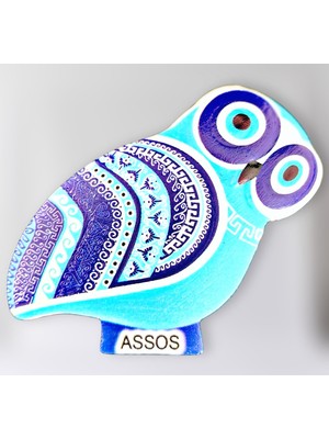 Mundy Assos Polyester Kabartmalı Magnet 5,5 x 9 cm  Dekoratif Hediyelik Buzdolabı Süsü (KOD:1618)