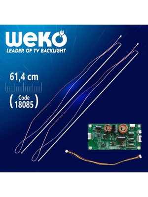 ALK 55’’ Inch CY-55C-720 - 24C3B 61 cm 72 Ledli Universal Tv E-Led Takımı