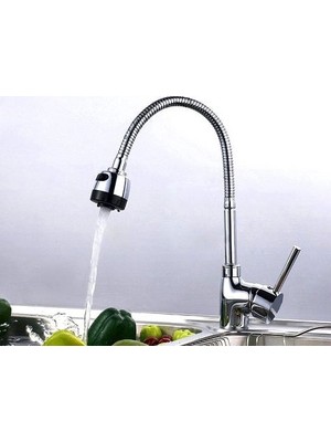 Uravas Store Oynar Başlıklı 2 Fonksiyonlu Spiral Musluk Başlığı