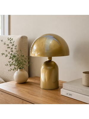 By Lamp Soho Gold Metal Masa Lambası | Bylamp