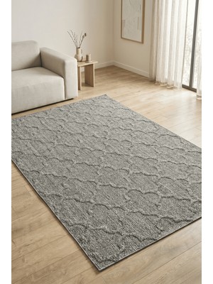 Anaska Home Modern Iskandinav Halı Kolay Temizlenebilir Gri Halı Salon Halısı Dış Mekan Halısı Mutfak Halısı