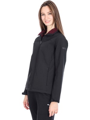 Regatta Tulsie Softshell Kadın Siyah Outdoor Mont RWL113-800
