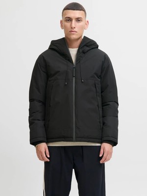 Jack & Jones Jcounion Light Padded Blocking Siyah Erkek Mont 12285586