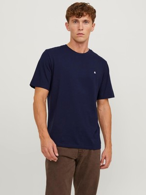 Jack & Jones Jjepaulos Tee Ss Crew Yuvarlak Erkek T-shirt 12245087