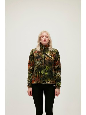 Bad Bear Equinox Full Zip Polar Kadın Polar Sweatshirt 21.04.21.001HAKI