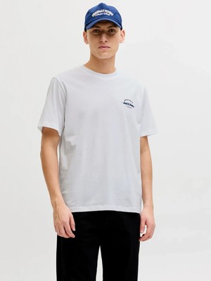 Jack & Jones Jack&jones Brandon Erkek Beyaz Tişört
