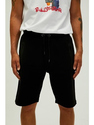 Bad Bear Miles SweatShorts Siyah Erkek Şort