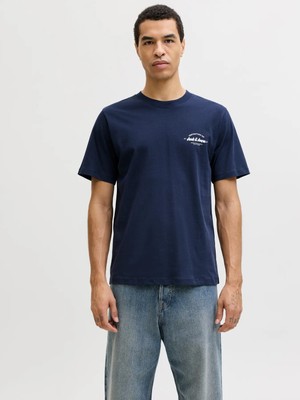 Jack & Jones Jack&jones Brandon Erkek Lacivert Tişört