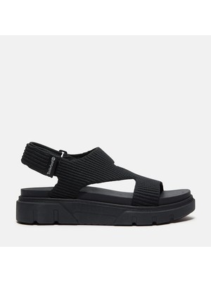 Timberland Tb0a2qkn Greyfield Sandal Backstrap Sandal Siyah Kadın Sandalet