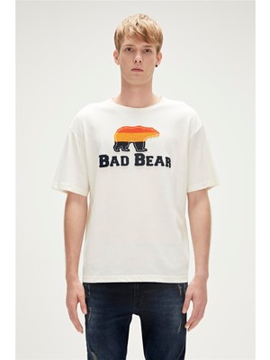 Bad Bear TRIPART T-SHIRT SİYAH Erkek T-Shirt 23.01.07.027-C04