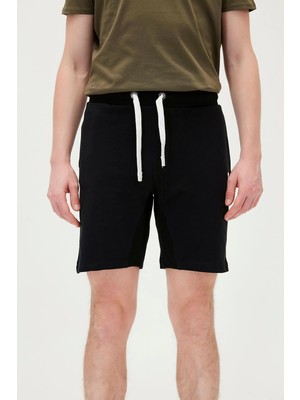 Bad Bear Holmer Siyah Erkek SweatShorts Cepli Normal Bel Beden M Konforlu Tasarım