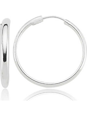 Inure Jewelry Gümüş Halka Küpe