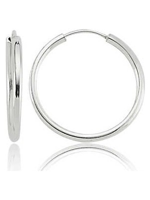 Inure Jewelry Gümüş Küçük Boy Halka Küpe